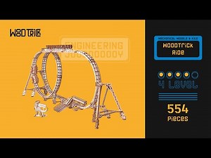 WoodTrick Ride - WoodTrick instruction 3d model roller coaster electric series