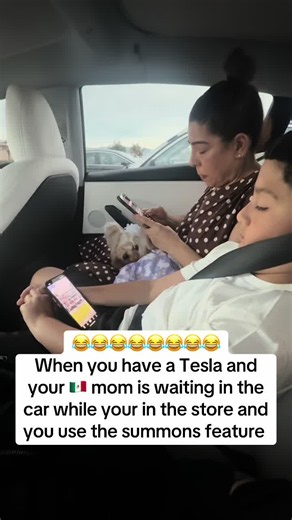 😂😂😂😂#fyp #funnyvideo #tesla | tesla summon feature