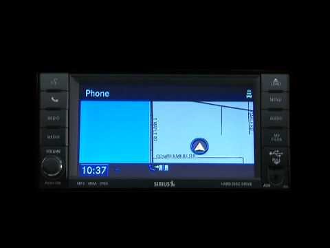 2012 Chrysler Town & Country | Uconnect Phone - Touchscreen Radio