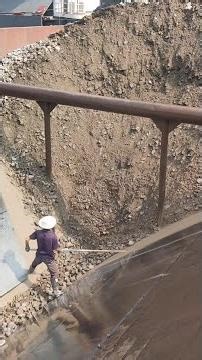 Barge unloading | Satisfying VIdeo | Relaxing video