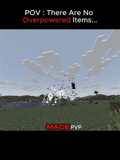 POV: There Are No Overpowered Items... 💀 #minecraft