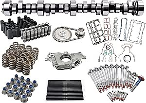 BTR Brian Tooley Racing Truck Norris Camshaft Install Kit for GM/Chevrolet Gen 3/4 LS 4.8L 5.3L LS Vortec Includes Cam Kit, Gaskets, Lifters & Trays