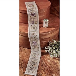 Cross Stitch Guild Antique Pansy Band Kit