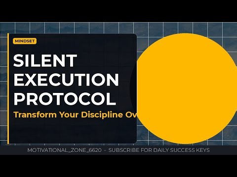 5 Sigma Mindset Habits for Unstoppable Success | Silent Execution Protocol