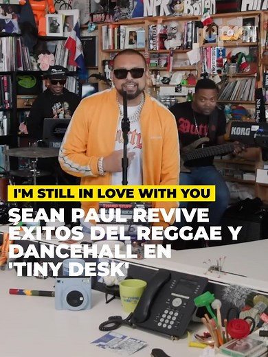 Sean Paul lleva la esencia del reggae y el dancehall al 'Tiny Desk Concert' de NPR con un set de 20 minutos que trasciende generaciones. Interpreta éxitos como