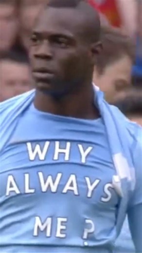 Balotelli’s COLDEST & ICONIC Moment 🥶🔥 ‘Why Always Me?’ #shorts