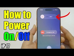 How to Power On/Off iPhone 17, 17 Pro, 17 Pro Max, iPhone Air