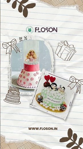 Celebrate Birthdays with the Perfect Cake 🎂 | Fresh Birthday Cake Delivery by Floson
