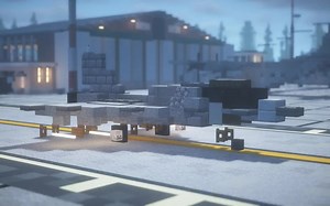 【Minecraft建筑教程】如何建造 Eurofighter Typhoon Jet