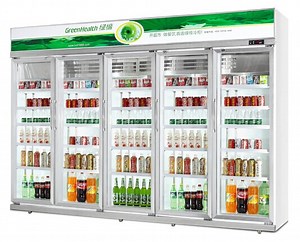 [Hot Item] Supermarket Showcase Refrigerators Commercial Beer Fruit Display Luxury Type Beverage Cooler