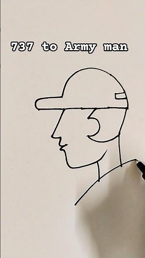 Army man drawing from number 737 #drawings #trending #viral #ytshorts