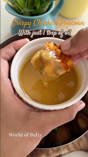 Crispy chicken popcorn