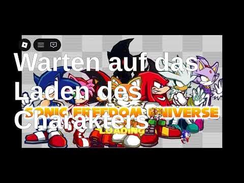 Playing Sonic Freedom Universe On Roblox