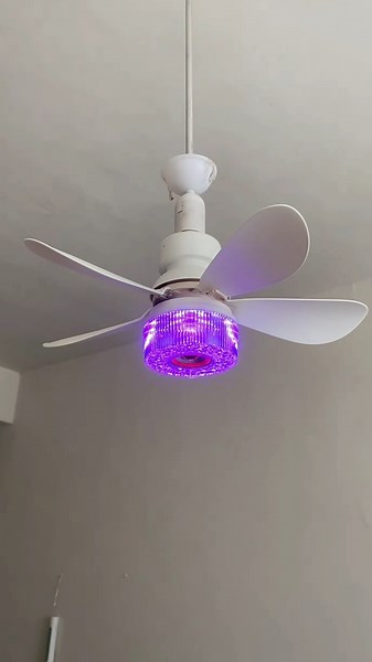RGB Ceiling Fan Light with Bluetooth Speaker 😍 | Smart Home Gadget #shorts