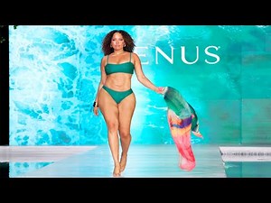 Olivia Smith Shines in VENUS Swimwear | 4K Slow Motion at Miami Swim Week 2024