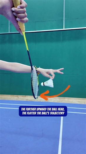 how to do badminton double serve
