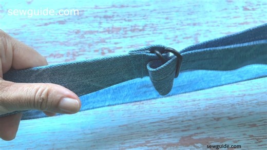 Make An Easy Fabric D-ring Belt - SewGuide