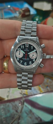 Omega Dynamic Targa Florio. 1990s Racing Chronograph.