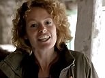 Kate Humble in an earlier episode of BBC2's Back to the Land