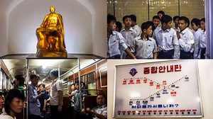 Pictures of the interior of the "Pyongyang subway" where glimpse of the lives of North Korean citizens with many mysteries