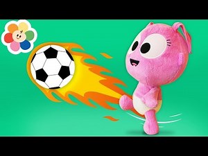 Gaga Visits The Doctor After Playing With Soccer Ball | Pretend Play Toys & Dolls | BabyFirst TV