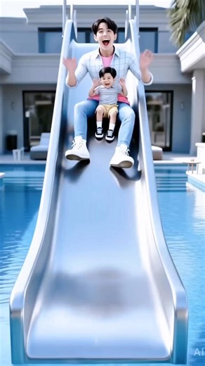 3.8K views · 258 reactions | Mom rumi gets revenge for daughter and build worlds best pool slide | Kipper | Facebook