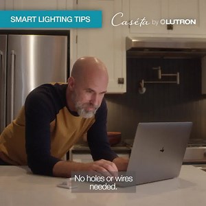 Ever wish you had a light switch exactly where you need it? Wish granted. | Lutron Electronics