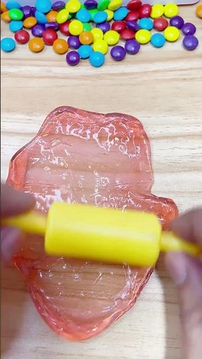 Full of Rainbow Magic Slime & Jelly with Satisfying Cutting ASMR Video | Slimequill