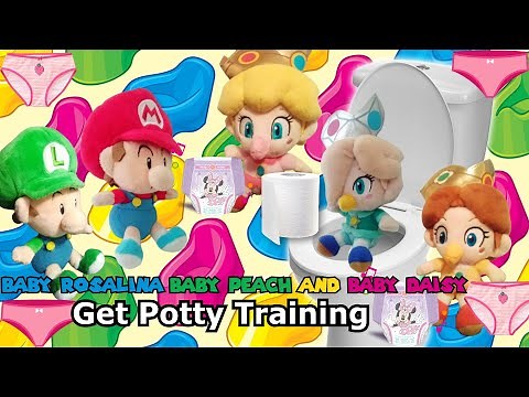 SMEW: Baby Rosalina Baby Peach and Baby Daisy get Potty Training