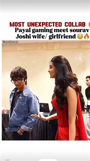 payal gaming meet sourav joshi wife #unexpected collab #souravjoshivlog #payalgaming #viralmemes