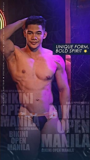 Mart William Saba Brings a Unique Form and Bold Spirit | Pintados 2025, Bikini Open