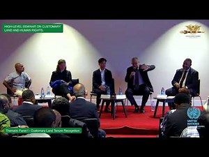 High Level Seminar on Customary Land and Human Rights
