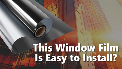 Watch Watch as we Install Window Film at our Office on Amazon Live