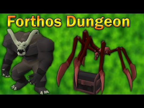 OSRS New Forthos Dungeon Walkthrough - New Boss Sarachnis!