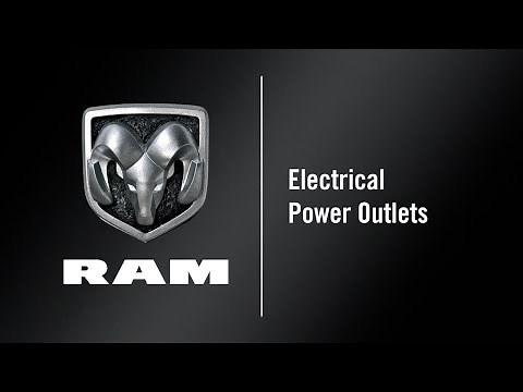 Electrical Power Outlets | How To | 2021 Ram Chassis Cab