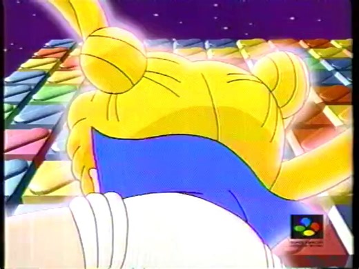 バンダイSFC 美少女戦士セーラームーンS こんどはパスルでおしおきよ! CM(1994年)