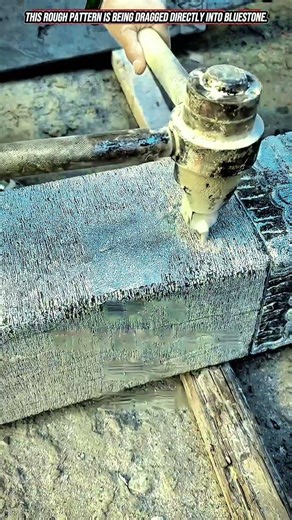 Bluestone Chisel Texturing Tool : How Rough Surfaces Are Made