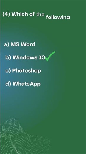 INFORMATION TECHNOLOGY QUIZ 4