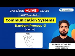Communication Systems | Lec 15 | Random Process - 3 | GATE Electronics Engineering