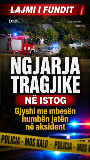 Aksidenti tragjik në Istog i mori jetën gjyshit dhe mbesës, duke tronditur gjithë vendin.