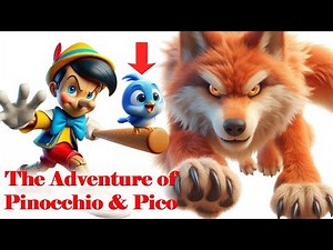 The Adventure of Pinocchio and Pico The Little Bird | Amazing Story For Kids