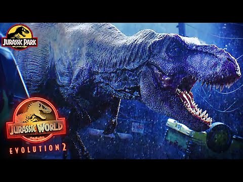 BUILDING JURASSIC PARK! | Jurassic World Evolution 2 - Jurassic Park Chaos Theory