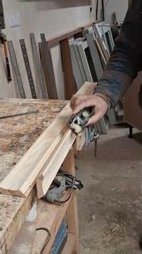 How to make a kitchen cornice using table saw and WD40