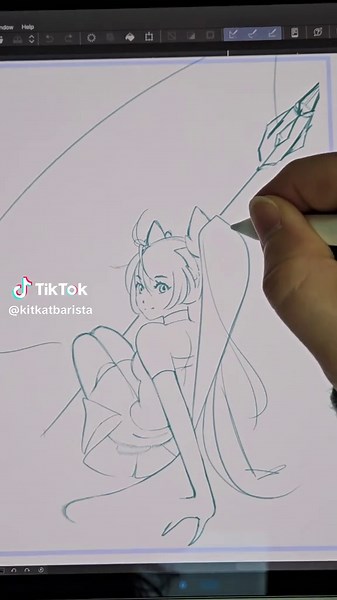 Captivating Hatsune Miku Sketches for Daily Warm-Ups