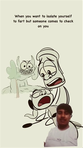 yourself to fart 😂😂 #animation #cartoon #funny #comedy #funnycartoon #shortsfeed #memes #shorts