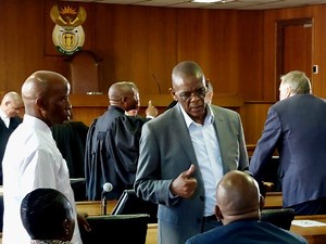 Magashule and co-accused back in court