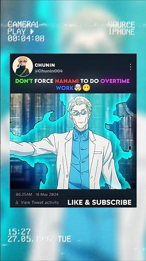 MANAMI ROCKED 🤯🥶#jujutsukaisen #jjk #gojo #shorts #amv #manami