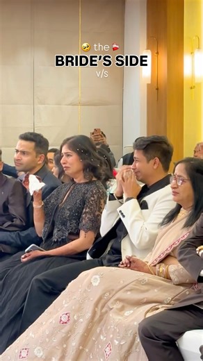 It’s very easy to spot the Bride side,100 boxes of tissues were harmed😢 #gharkishaadi #brideside