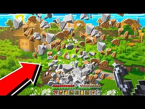 BREAKING Minecraft With REALISTIC PHYSICS TROLL!