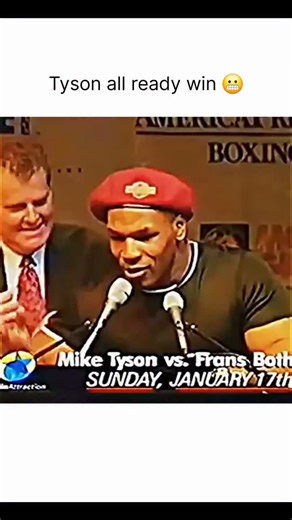 @KnockoutZone on Instagram: "​🥊 Mike Tyson vs. Frans Botha ​Genre: Sports / Boxing / Biography Length: 1h 30m IMDb Rating: 7.8/10 ​Explanation: Experience one of the most intense comeback fights in history! After a long hiatus, "Iron" Mike Tyson returns to the ring to face the "White Buffalo," Frans Botha. The video captures the electric weigh-in, the psychological warfare, and the explosive moment Tyson reminded the world why he is the baddest man on the planet with a single, devastating right